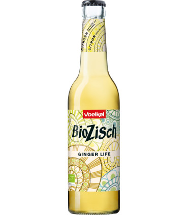 Voelkel biozisch limonade gingembre life 0 33l فولكل بيوزيتش ليموناد زنجبيل
