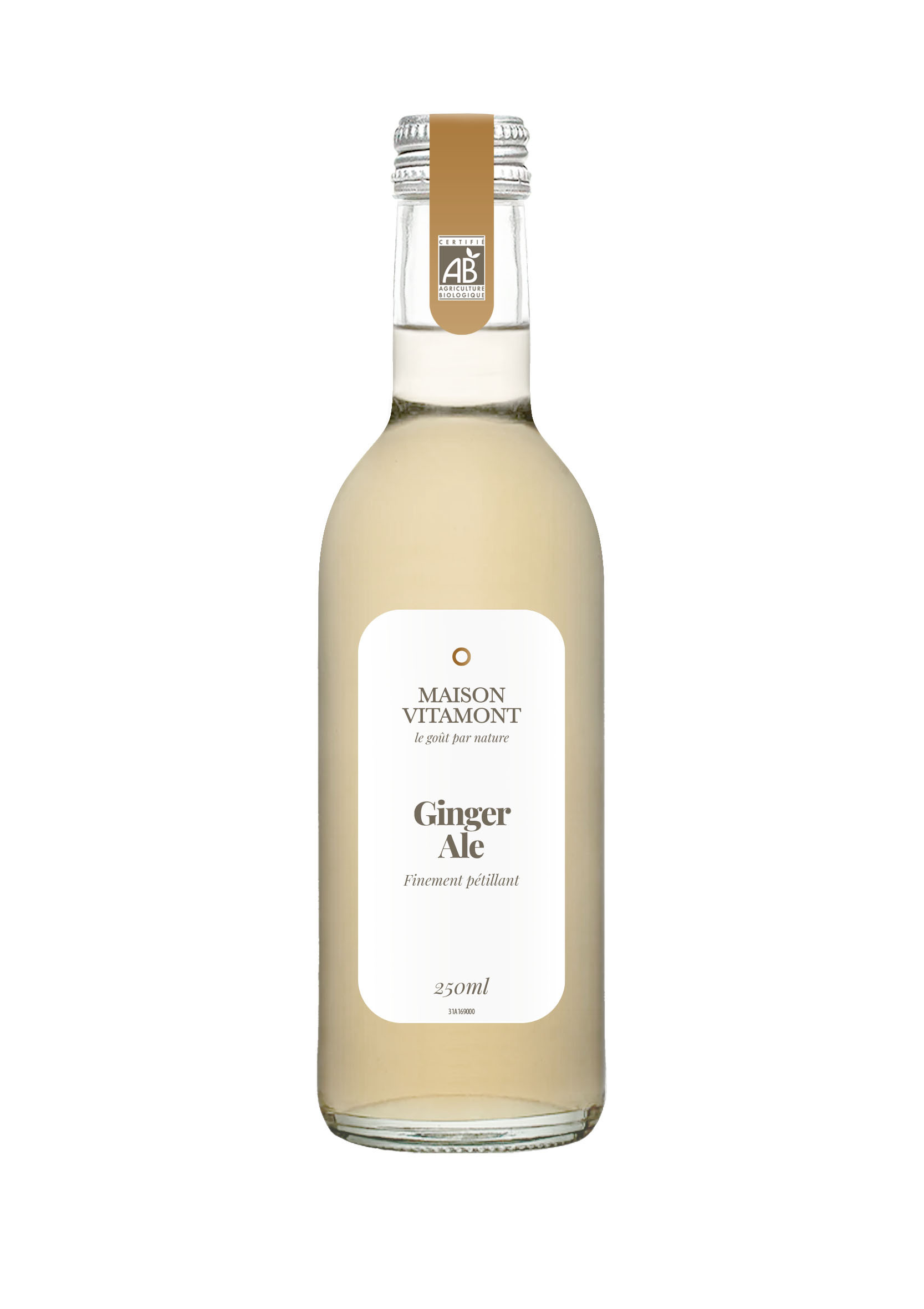 Maison Vitamont ginger ale 250ml مشروب الزنجبيل الطبيعي