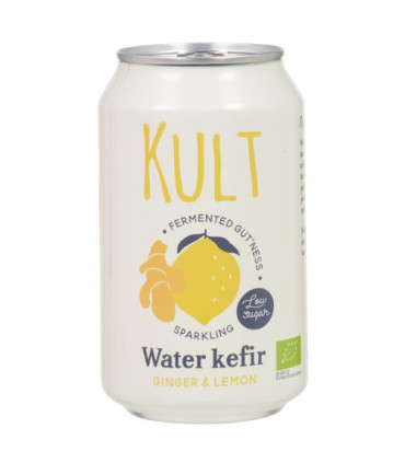 Kult kefir gingembre citron 330ml كولت كيفير زنجبيل ليمون