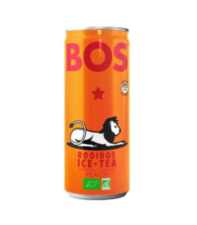 Bos ice tea pêche 250ml شاي مثلج بنكهة الخوخ