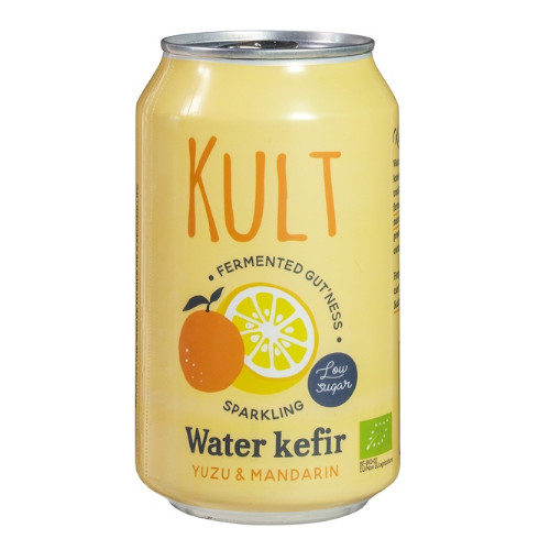 Kult Kefir Yuzu Mandarin BIO 330Ml كولت كيفير يوزو ماندارين