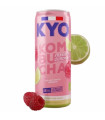 Kyo Kombucha Canette Framboise Citron Vert 330Ml كيو كومبوتشا توت العليق وليمون أخضر