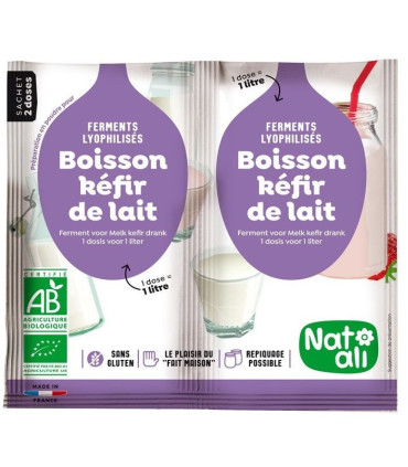 Natali Ferment Kefir de Lait 2X6G ناتالي خميرة كيفير الحليب