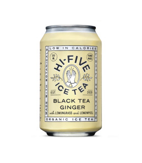 Hi Five Ice Tea Gingembre The Noir 330ML هاي فايف شاي مثلج زنجبيل شاي أسود