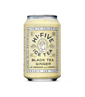 Hi Five Ice Tea Gingembre The Noir 330ML هاي فايف شاي مثلج زنجبيل شاي أسود