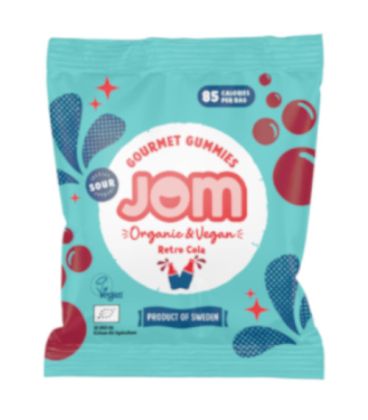 Jom Gummies Sour Cola 25G جوم حلويات غومي بنكهة الكولا الحامضة
