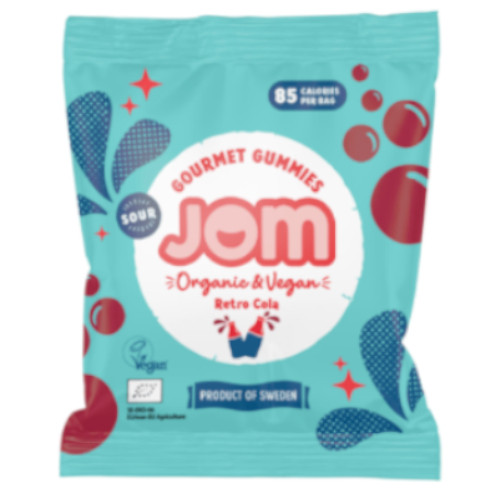 Jom Gummies Sour Cola 25G جوم حلويات غومي بنكهة الكولا الحامضة