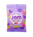 Jom Gummies Sour Myrtille Framboise 70G جوم حلويات غومي بنكهة التوت الأزرق والتوت العليق الحامضة