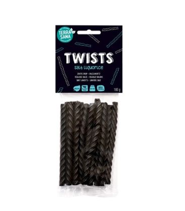 Terrasana twists reglisse salee 100g تيراسانا تويستس عرق السوس مملحة