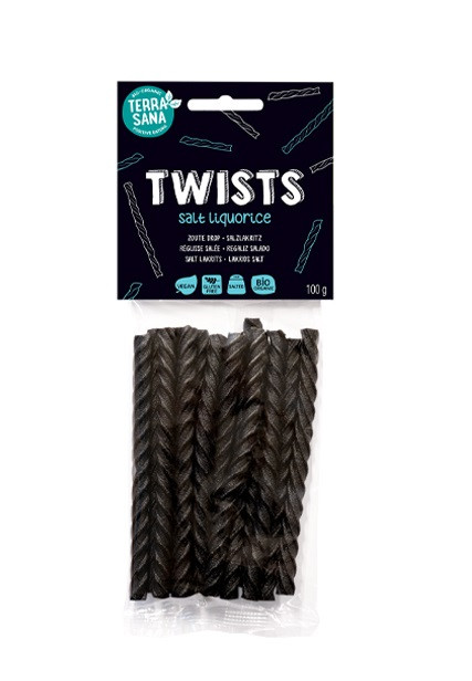 Terrasana twists reglisse salee 100g تيراسانا تويستس عرق السوس مملحة
