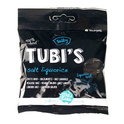 Terrasana Tubi's Sachet de Réglisses Salées 100G تيراسانا توبيس ساشي دي عرقسوس مملح