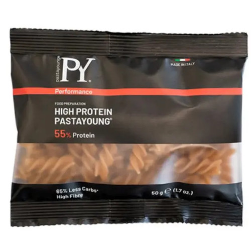 Pasta Young Pâtes Fusilli Protéine 55% 50G باستا يونغ فوسيلي بروتين