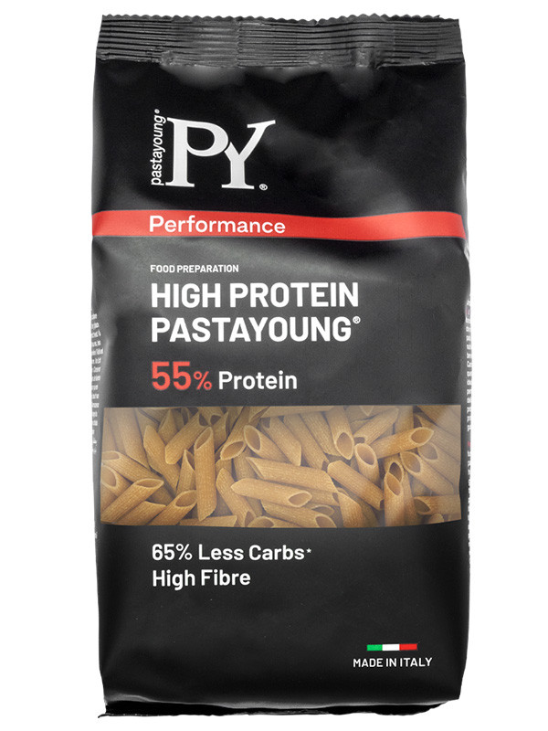 Pasta Young Pâtes Penne Rigate Protéine 55% 250g مكرونة القلم بالبروتين
