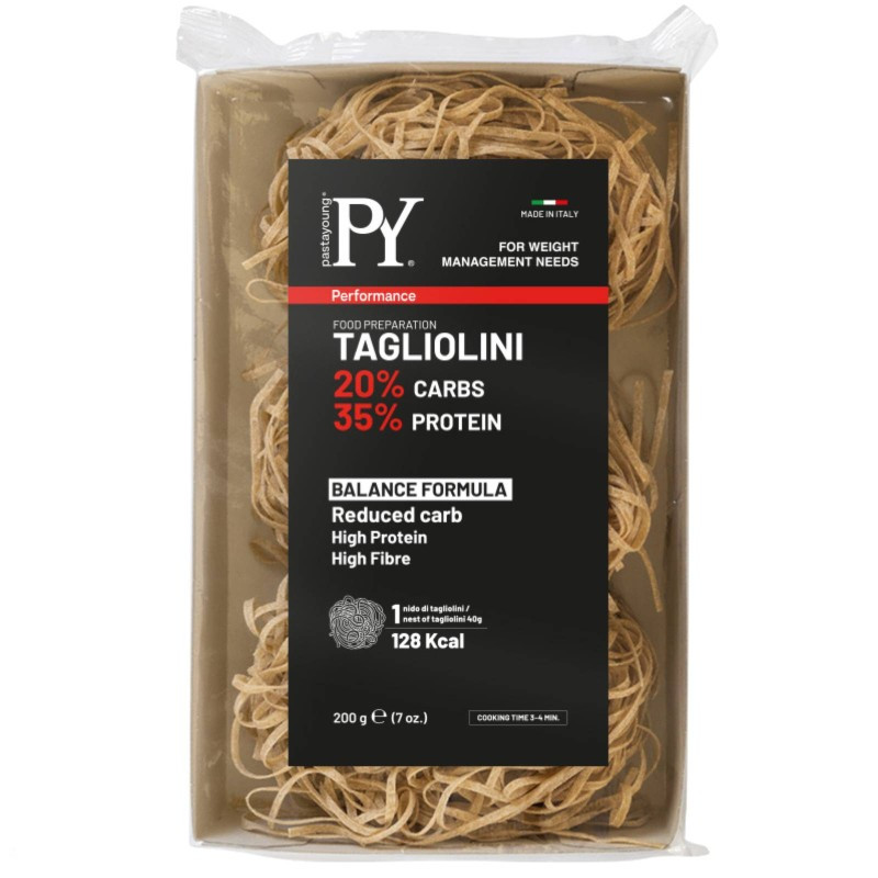 Pasta Young Pâtes Taglioni Balance 35% 200g تاليوني بالبروتين