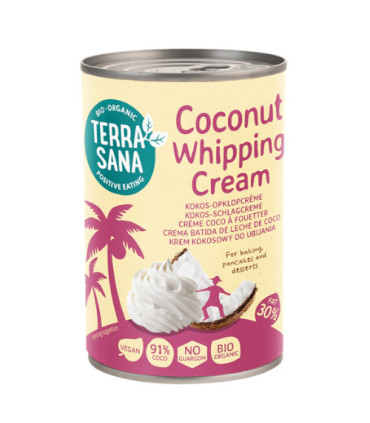 Terrasana Crème Coco à Fouetter 400ml كريمة للخفق