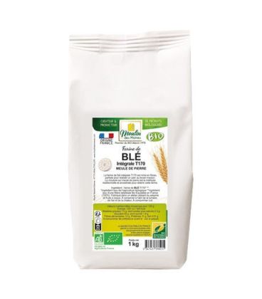 Moulin Des Moines Farine De Ble Integrale Graham T170 1kg دقيق القمح الكامل غراهام من مطحنة الرهبان