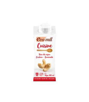 ecomil cuisine noix de cajou 200ml ايكوميل كريما الكاجو