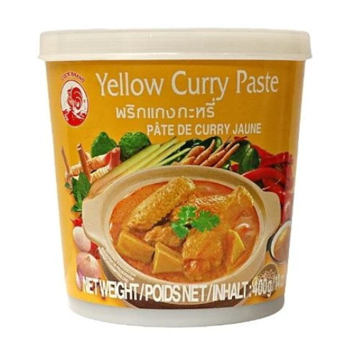 Cock Brand Yellow Curry Paste 400g معجون كاري أصفر