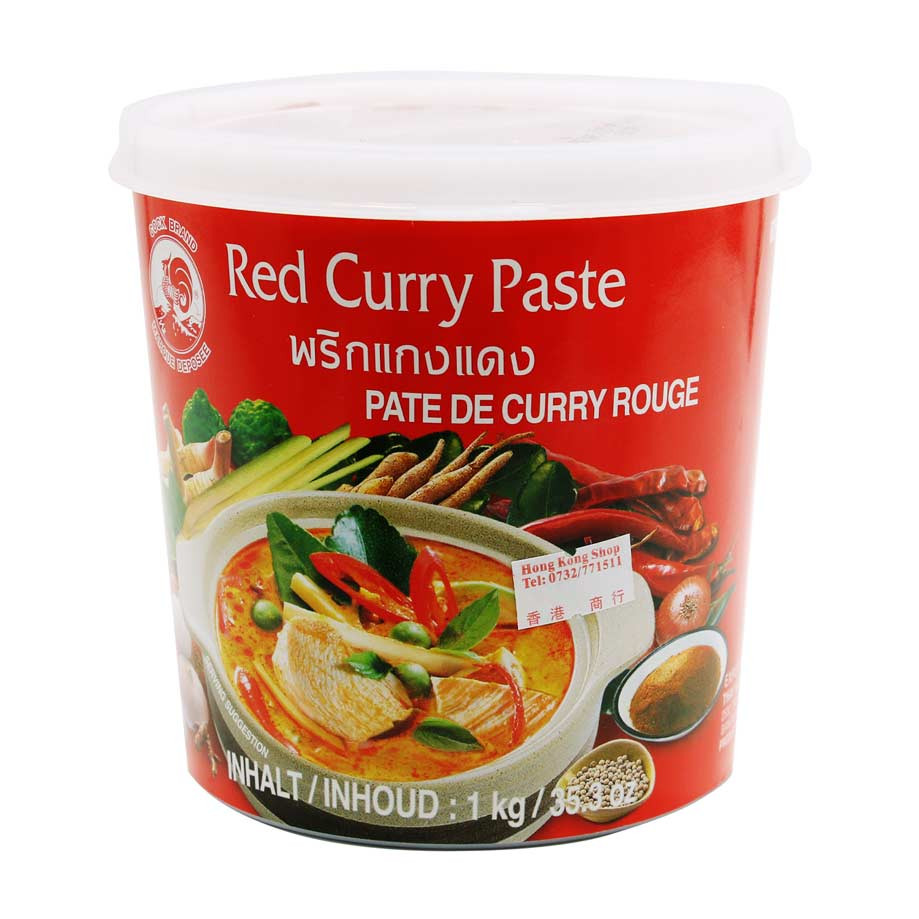 Cock Brand Red Curry Paste 400g معجون كاري أحمر