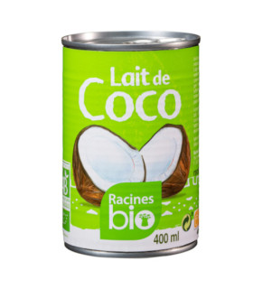 Racines Bio Lait de Coco 400ml حليب جوز الهند راسين بيو