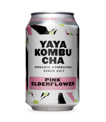 Yaya Kombucha Fleur de Sureau 330ml ياكا كومبوتشا زهر البيلسان