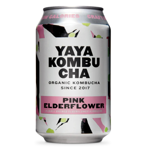 Yaya Kombucha Fleur de Sureau 330ml ياكا كومبوتشا زهر البيلسان