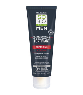 SO BIO Etic Men Shampoing Fortifiant Ginseng Bio 250ML سو بيو اتيك مين شامبوان فورتيفيون جينسنغ بيو