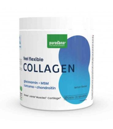 Purasana Feel Flexible Joint Collagene Citron 240G بوراسانا فيل فليكسيبل جوينت كولاجين