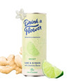 Drink a Flower Limo Botanique BIO Gingembre Citron Vert 250ml مشروب نباتي زنجبيل ليمون أخضر