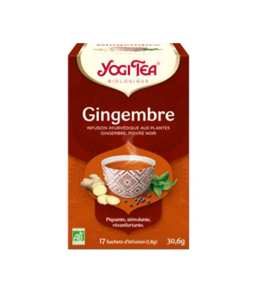 Yogi Tea Gingembre 17*2g يوغي زنجبيل
