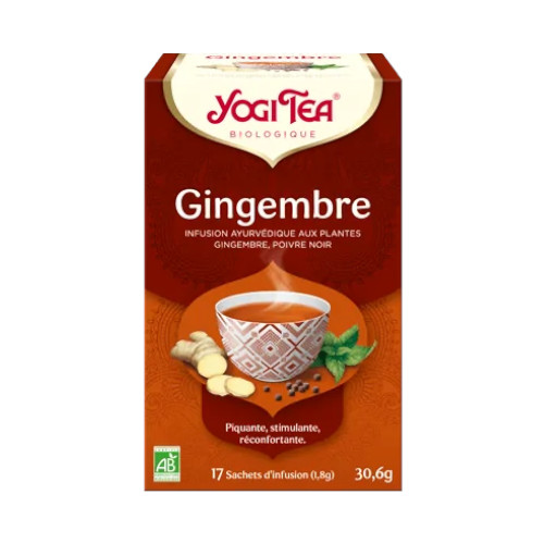 Yogi Tea BIO Gingembre 17*2g يوغي زنجبيل