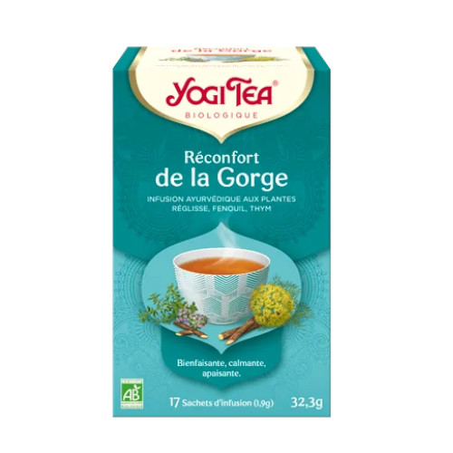 Yogi Tea Reconfort de la Gorge 17*2G يوجي ركونفورت دو لا غورج