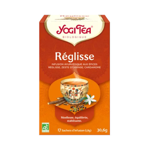 Yogi Tea BIO Reglisse 17*2G يوجي ريغليس