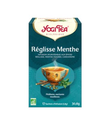 Yogi Tea Reglisse Menthe 17*2G يوجي ريغليس منت