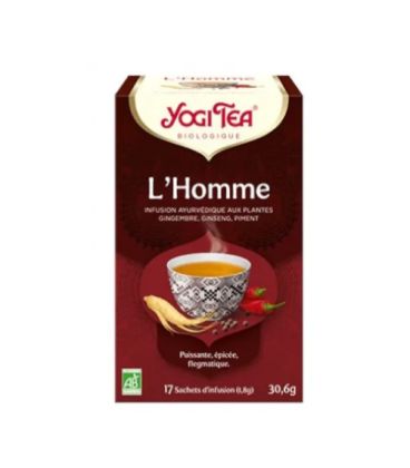 Yogi Tea l'Homme 17*2G يوجي لوم