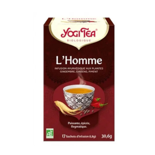 Yogi Tea l'Homme 17*2G يوجي لوم