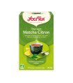 Yogi Tea Thé Vert BIO Matcha Citron 17*2G يوجي تيه فير ماتشا