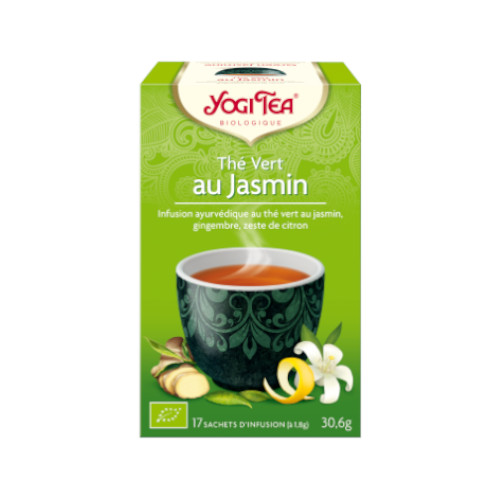 Yogi Tea The Vert Jasmin 17*2G يوجي تيه فير جاسمين