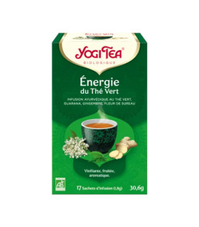 Yogi Tea Energie du The Vert 17*2G يوجي انرجي دو تيه فير