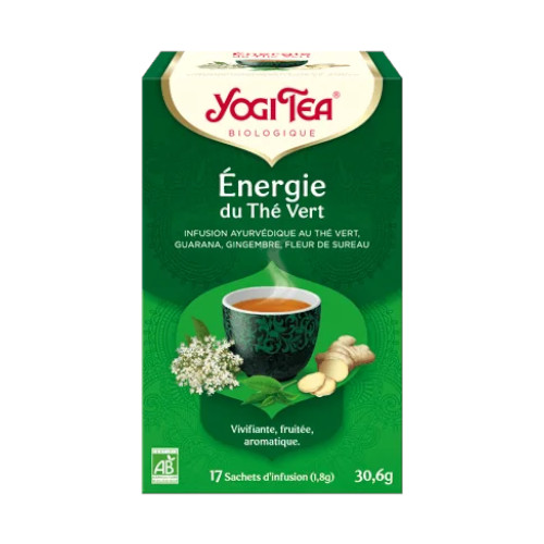 Yogi Tea Energie du The Vert 17*2G يوجي انرجي دو تيه فير