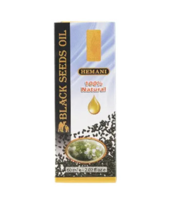 Huile graines noires Hemani pression froid 60ml هيماني زيت الحبة السوداء معصور على البارد