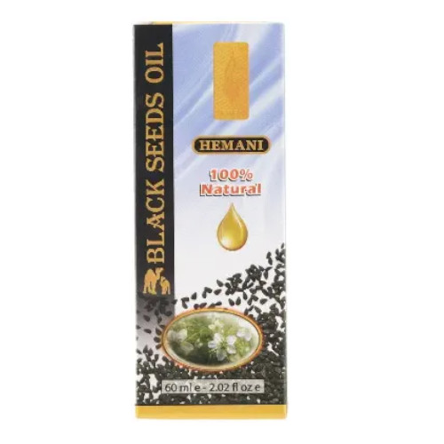 Huile de Nigelle Hemani pression froid هيماني زيت الحبة السوداء معصور على البارد