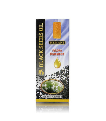 Huile graines noires Hemani pression froid 60ml هيماني زيت الحبة السوداء معصور على البارد