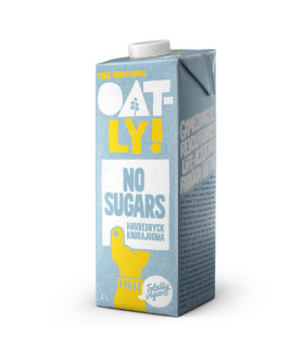 Oatly Boisson Avoine Sans Sucre 1L شوفاى شراب الشوفان بدون سكر