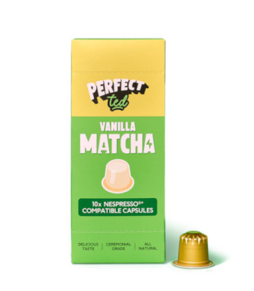 Perfect Ted Capsules Matcha Vanille 10*5G بيرفيكت تيد كبسولات ماتشا فانيليا