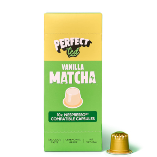 Perfect Ted Capsules Matcha Vanille 10*5G بيرفيكت تيد كبسولات ماتشا فانيليا