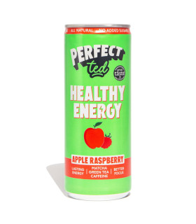Perfect Ted Boisson Energisante Matcha Framboise 250ML بيرفيكت تيد مشروب منشط ماتشا توت العليق