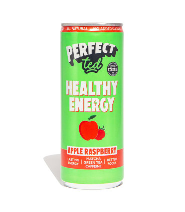 Perfect Ted Boisson Energisante Matcha Framboise 250ML بيرفيكت تيد مشروب منشط ماتشا توت العليق