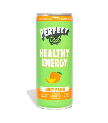 Perfect Ted Boisson Energisante Matcha Pêche 250ML بيرفيكت تيد مشروب منشط ماتشا خوخ