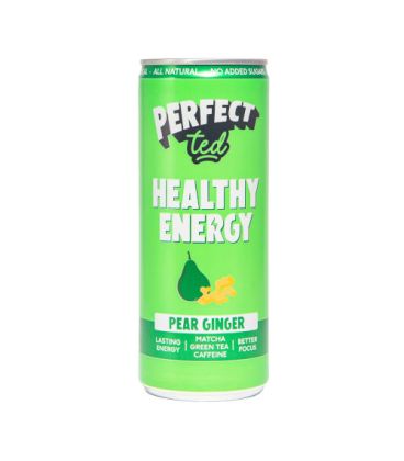Perfect Ted Boisson Energisante Matcha Poire Gingembre 250ML بيرفيكت تيد مشروب منشط ماتشا كمثرى زنجبيل
